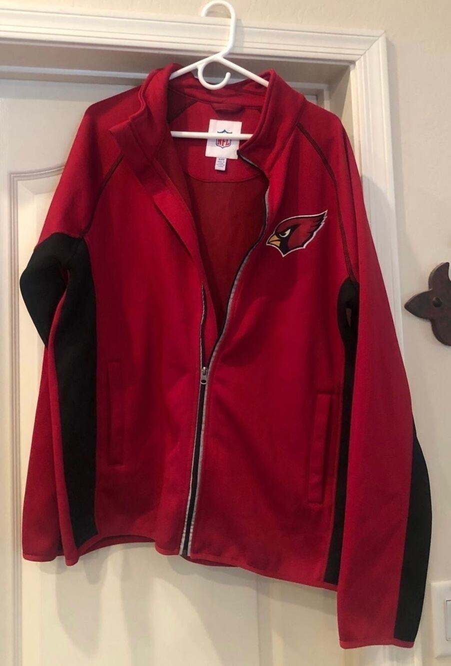 Arizona Cardinals Football NFL jacket Sz XL